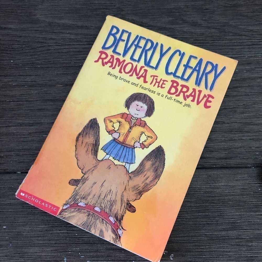 Ramona the Brave by: Beverly Cleary  paperback book